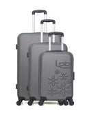 LPB LUGGAGE - 3er-Set: Hartschalenkoffer ELEONOR