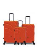 3er-Pack Hartschalenkoffer: Großer Koffer, mittelgroßer Koffer und Handgepäck SERENA