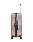 WAVE PARIS - 2er-Pack: Mittelgroßer Koffer und Handgepäck LENA