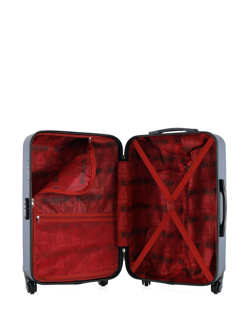 BLUESTAR – 2er-Pack – Mittelgroßer Koffer und Handgepäck HAGEN