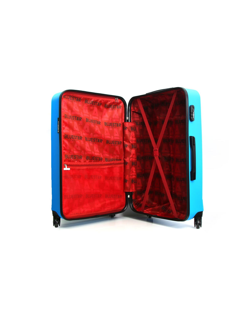 BLUESTAR – 2er-Pack – Mittelgroßer Koffer und Handgepäck HAGEN