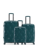 3er-Pack Hartschalenkoffer: Großer Koffer, mittelgroßer Koffer und Handgepäck AQUILA