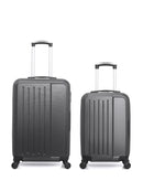 HERO – 2er-Pack – Mittelgroßer Koffer und Handgepäck VESUVIO