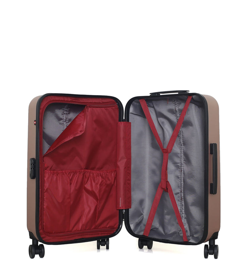 SWISS KOPPER – 2er-Pack – Mittelgroßer Koffer und Handgepäck ZURICH