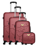 LPB LUGGAGE - 4er-Set: Hartschalenkoffer AELYS-C
