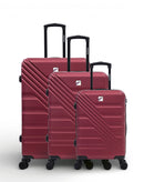 3er-Set Hartschalenkoffer REDWOOD