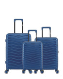 3er-Pack Hartschalenkoffer: Mittelgroßer Koffer, Handgepäck und Handgepäck XS SEATTLE