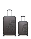 LPB LUGGAGE - 2er-Pack – Großer Koffer und Handgepäck ELEONOR