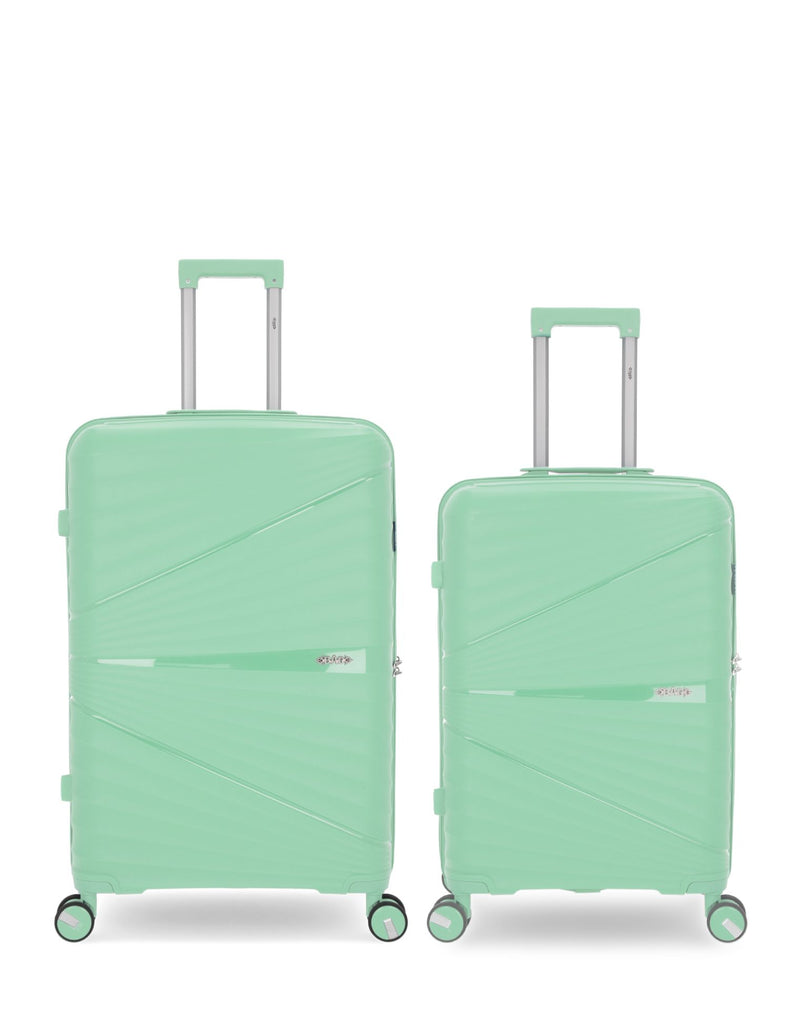 OBAGO – 2er-Pack – Großer Koffer und mittelgroßer Koffer VELA