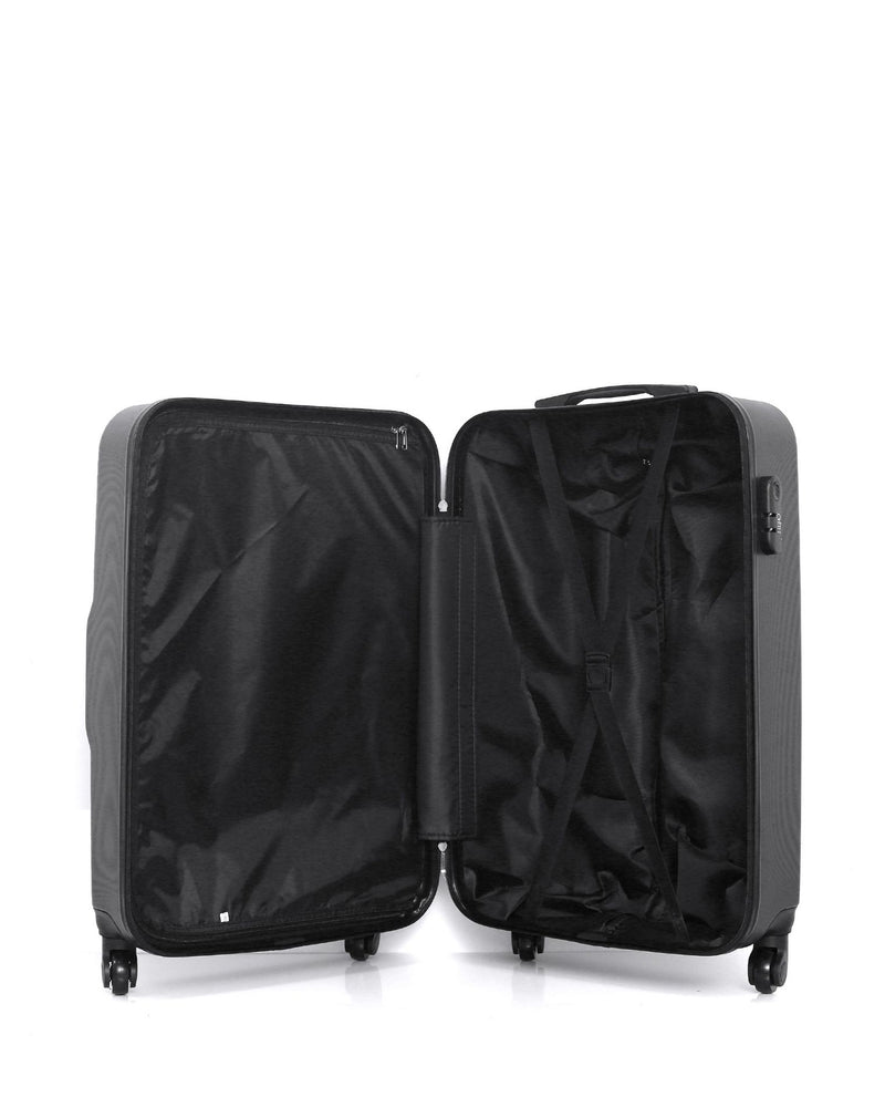 HERO – 2er-Pack – Mittelgroßer Koffer und Handgepäck VESUVIO