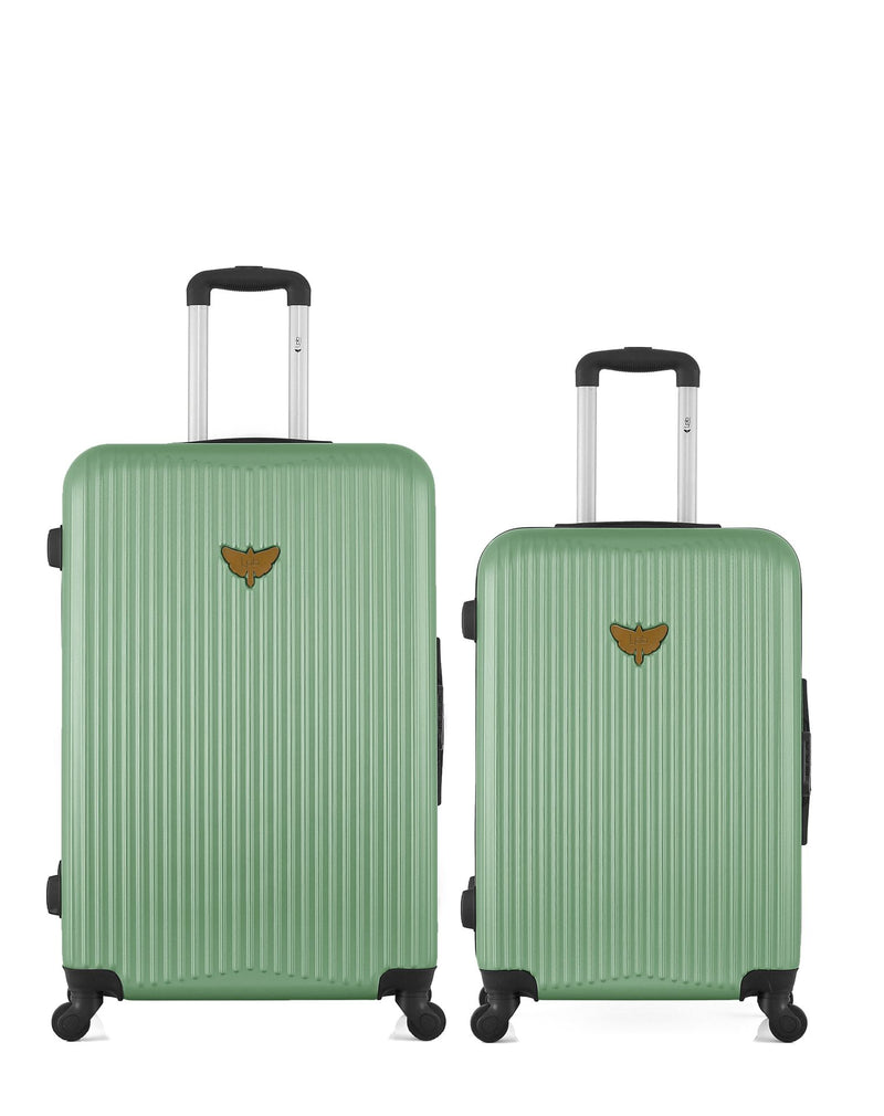 LPB LUGGAGE – 2er-Pack – Großer Koffer und mittelgroßer Koffer AGATA