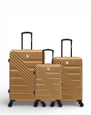 3er-Pack Hartschalenkoffer: Großer Koffer, mittelgroßer Koffer und Handgepäck REDWOOD