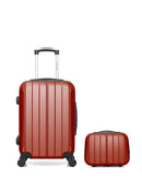 BLUESTAR – 2er-Pack – Handgepäck und Kosmetikkoffer NAPOLI