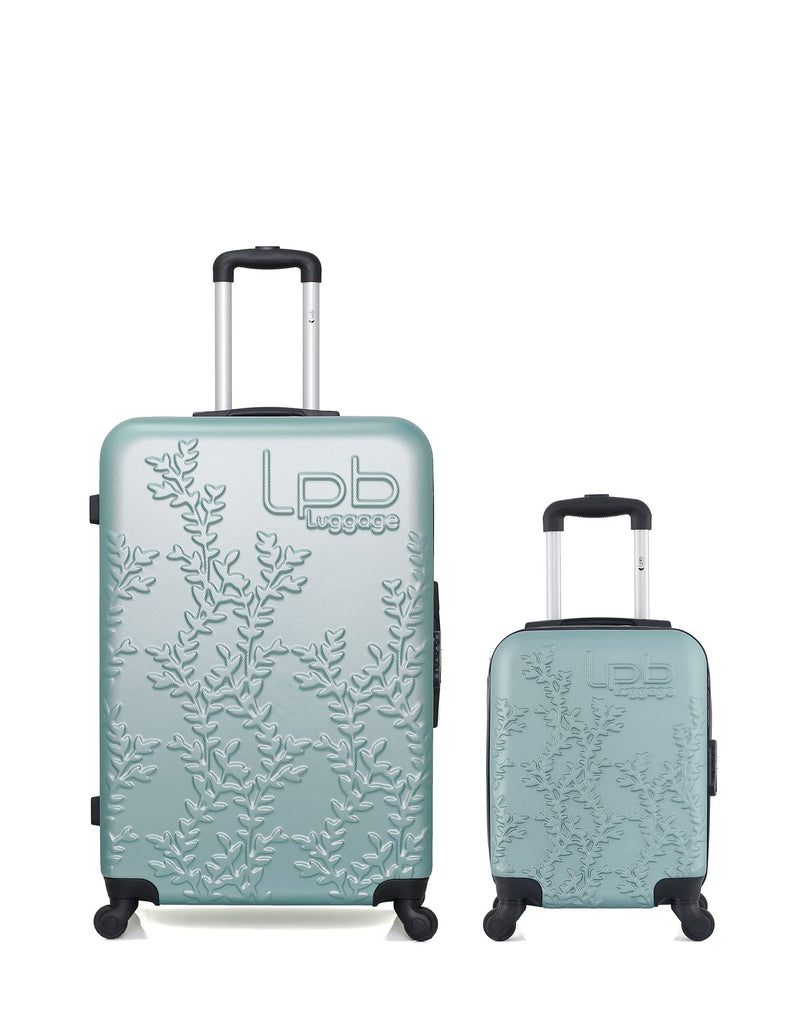 LPB LUGGAGE – 2er-Pack – Großer Koffer und Handgepäck XXS NAIS