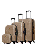 LPB LUGGAGE - 4er-Set: Hartschalenkoffer AELYS-C