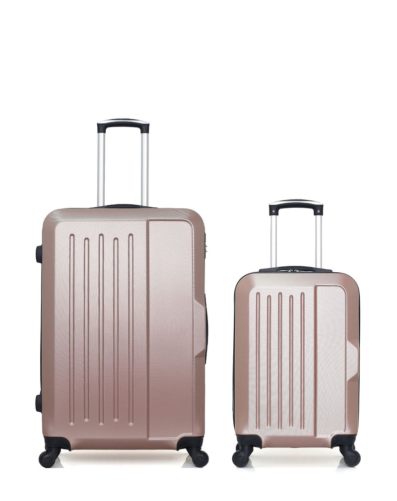 HERO – 2er-Pack – Großer Koffer und Handgepäck VESUVIO