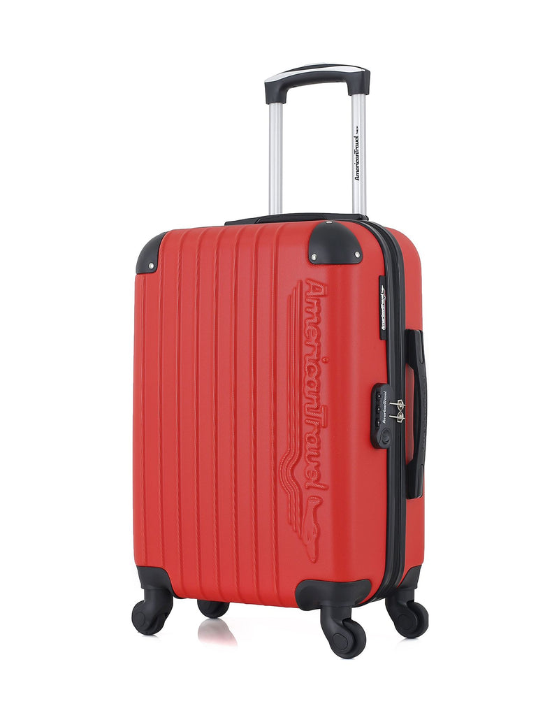 AMERICAN TRAVEL - LOT DE 2 - Valises cabine et cabine XXS BUDAPEST