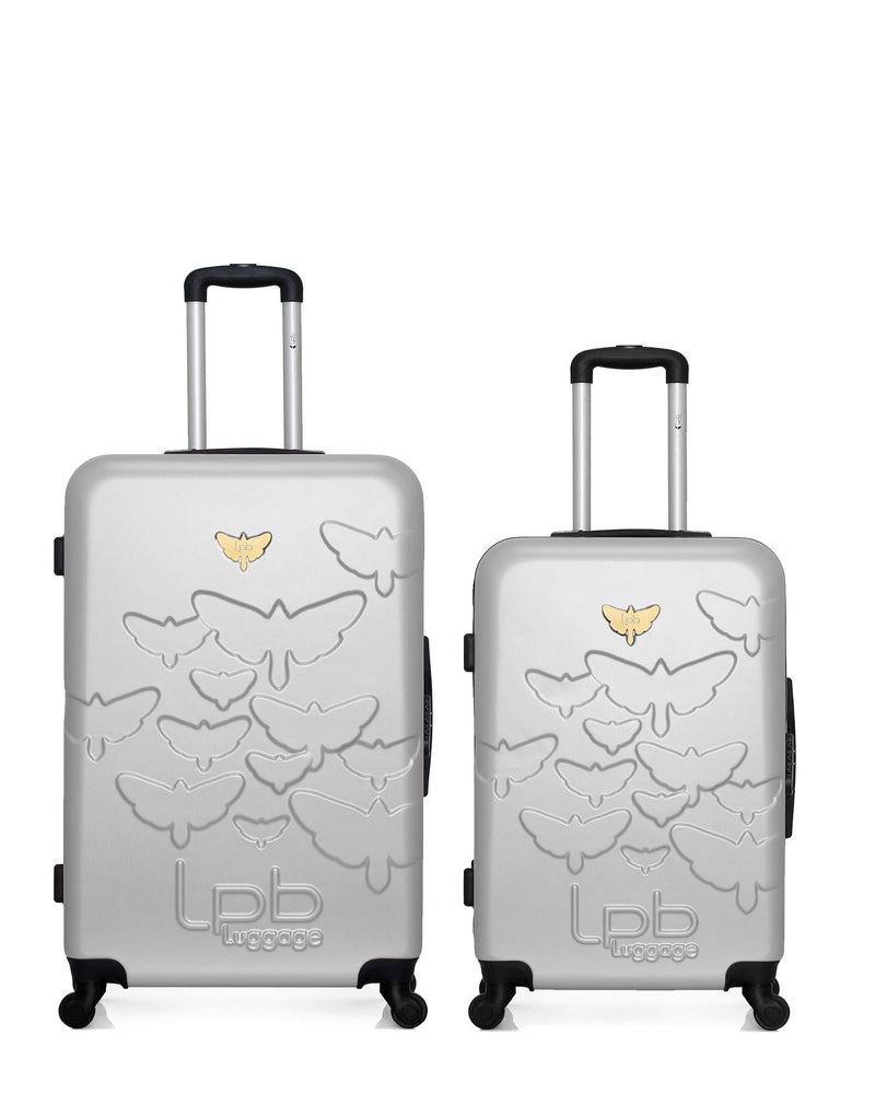 LPB LUGGAGE – 2er-Pack – Großer Koffer und mittelgroßer Koffer AELYS
