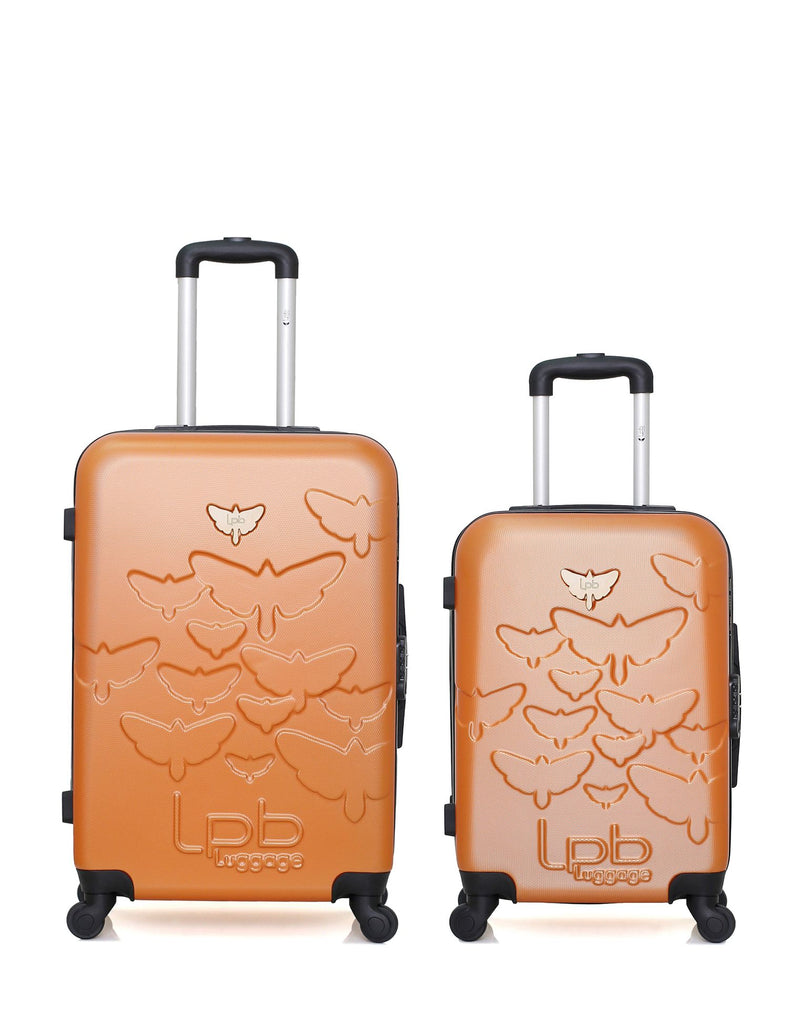 LPB LUGGAGE – 2er-Pack – Mittelgroßer Koffer und Handgepäck AELYS