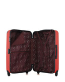 AMERICAN TRAVEL - 3er-Pack – Großer Koffer, Handgepäck und Handgepäck XXS BUDAPEST