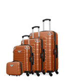 LPB LUGGAGE - 4er-Set: Hartschalenkoffer GIULIA-C