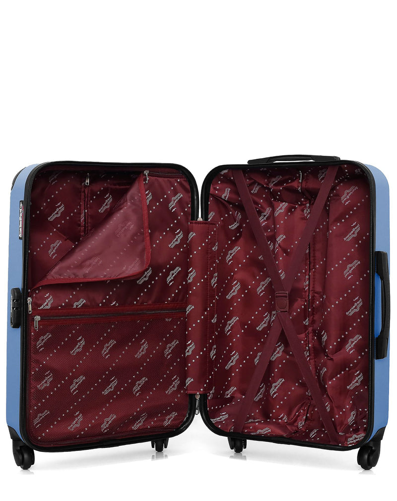 3er-Pack: Mittelgroßer Koffer, Handgepäck und Handgepäck XXS BUDAPEST