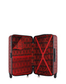 BLUESTAR – 2er-Pack: Großer Koffer und Handgepäck XXS CITÉ