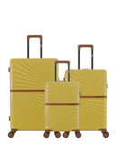 3er-Pack Hartschalenkoffer: Großer Koffer, mittelgroßer Koffer und Handgepäck XS OAKLAND