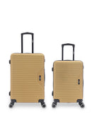 2er-Pack Hartschalenkoffer: Mittelgroßer Koffer und Handgepäck WAGRAM