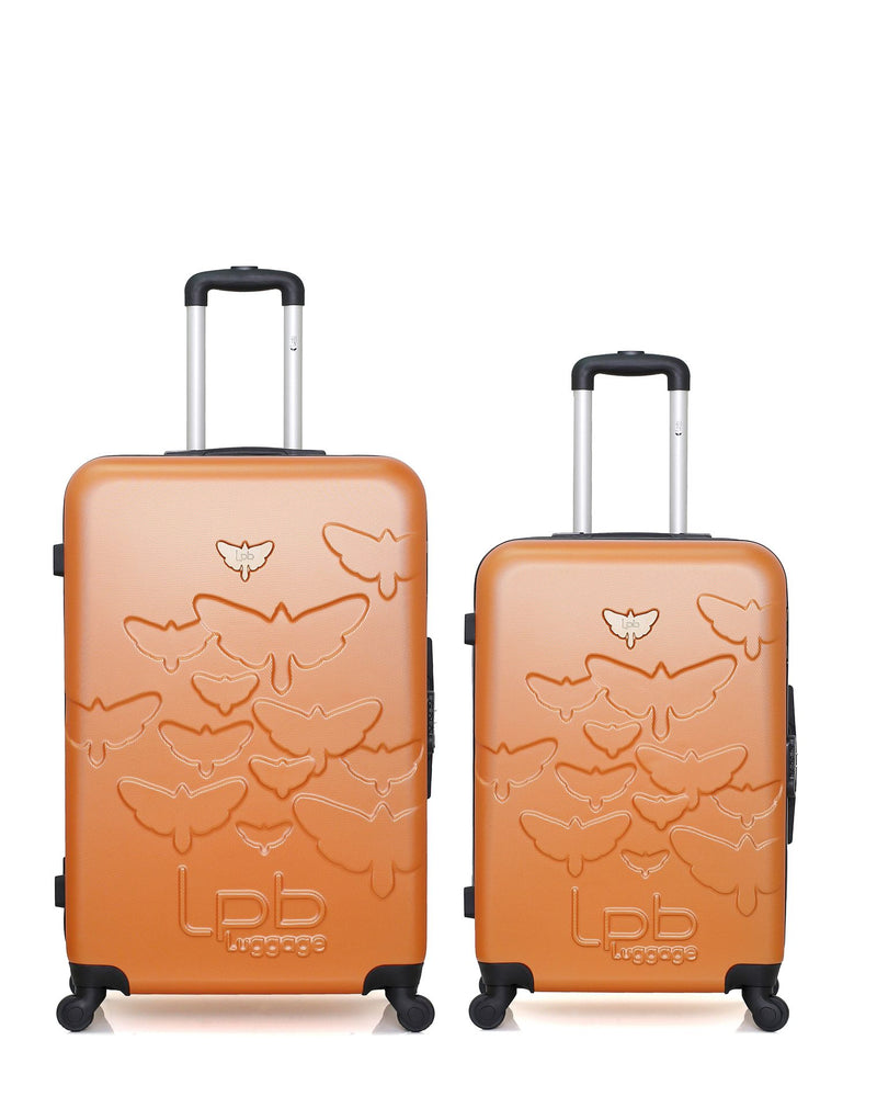 LPB LUGGAGE – 2er-Pack – Großer Koffer und mittelgroßer Koffer AELYS