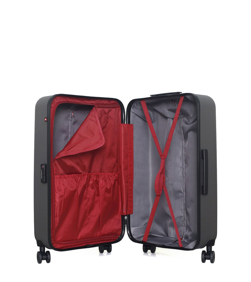 SWISS KOPPER - LOT DE 3 - Valises grand format, weekend et vanity RUTI