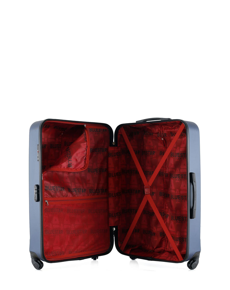 BLUESTAR - 2er-Pack – Großer Koffer und mittelgroßer Koffer HAGEN