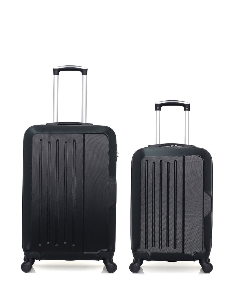 HERO – 2er-Pack – Mittelgroßer Koffer und Handgepäck VESUVIO