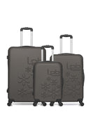 LPB LUGGAGE - 3er-Pack – Großer Koffer, mittelgroßer Koffer und Handgepäck ELEONOR