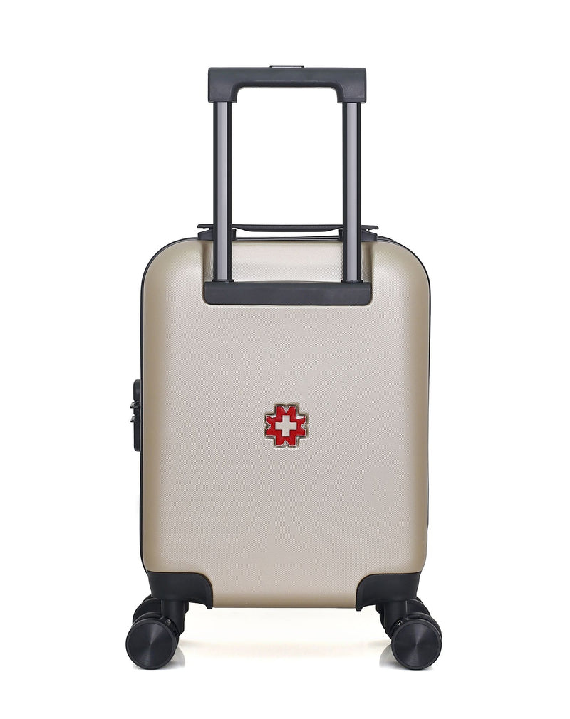 SWISS KOPPER – 2er-Pack – Handgepäck XXS und Kosmetikkoffer AIGLE