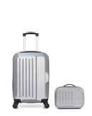 HERO – 2er-Pack – Handgepäck und Kosmetikkoffer VESUVIO