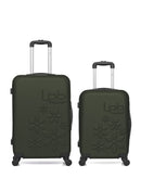 LPB LUGGAGE - 2er-Pack – Mittelgroßer Koffer und Handgepäck ELEONOR