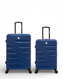 2er-Pack Hartschalenkoffer: Großer Koffer und mittelgroßer Koffer REDWOOD