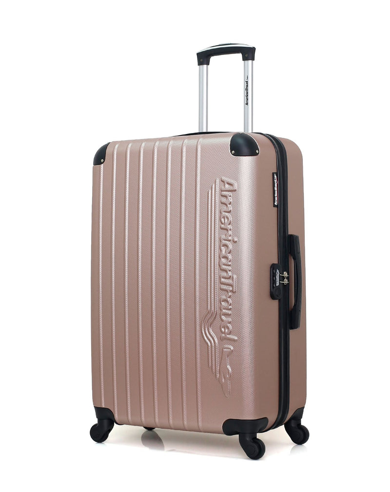 AMERICAN TRAVEL - LOT DE 3 - Valises grand format, weekend et cabine BUDAPEST