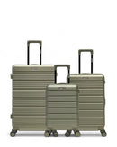 3er-Pack Hartschalenkoffer: Großer Koffer, mittelgroßer Koffer und Handgepäck XS LUGANO