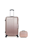 HERO – 2er-Pack – Großer Koffer und Kosmetikkoffer VESUVIO