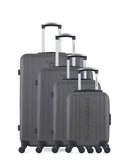 AMERICAN TRAVEL - 4er-Set: Hartschalenkoffer SPRINGFIELD-M