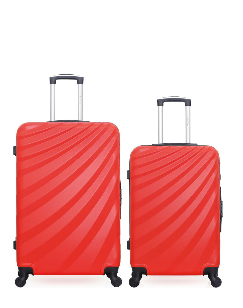 2er-Pack: Großer Koffer und mittelgroßer Koffer DANUBE