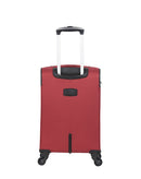 GERARD PASQUIER - 2er-Set: Weichschalenkoffer LILAS