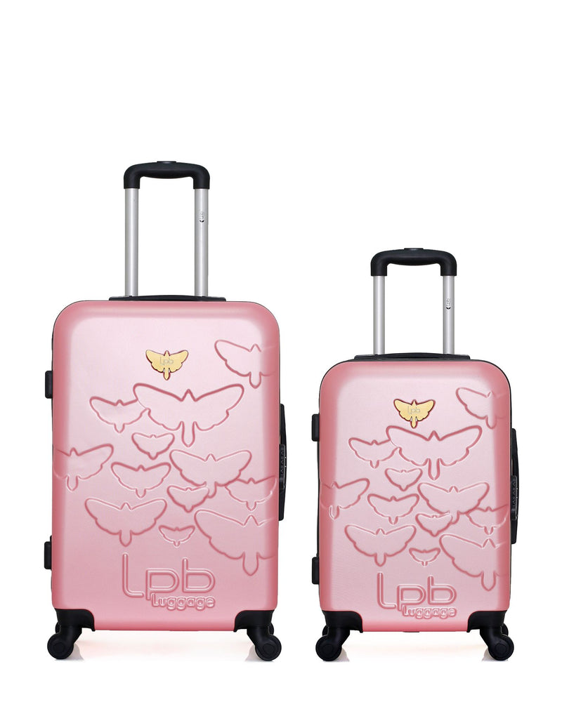 LPB LUGGAGE – 2er-Pack – Mittelgroßer Koffer und Handgepäck AELYS