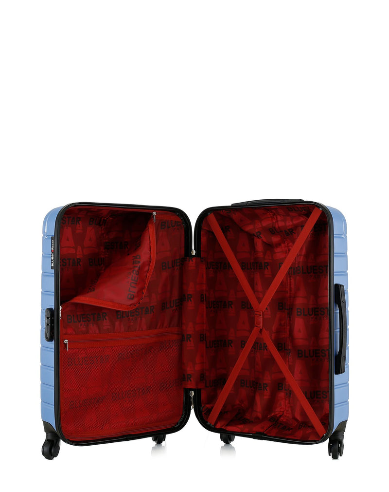 BLUESTAR - 3er-Pack – Mittelgroßer Koffer, Handgepäck und Handgepäck XXS CITE