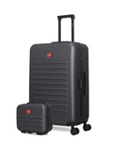 SWISS KOPPER – 2er-Pack: Großer Koffer und Kosmetikkoffer WIL