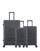 3er-Pack Hartschalenkoffer: Großer Koffer, Handgepäck und Handgepäck XS CLEVELAND