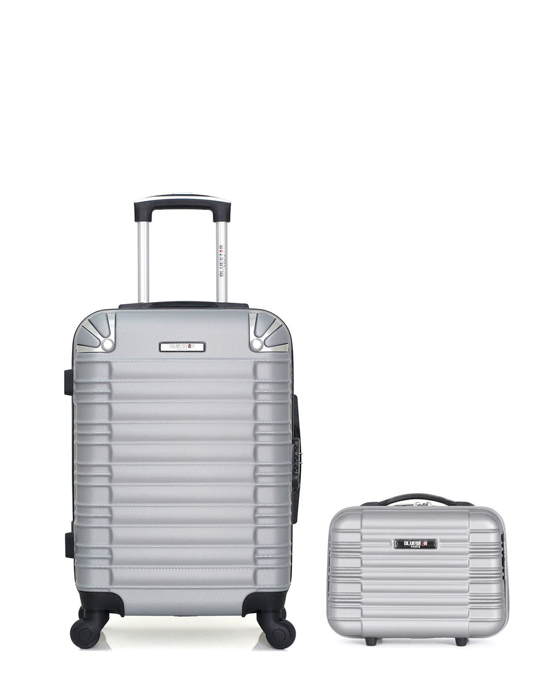 BLUESTAR – 2er-Pack – Handgepäck und Kosmetikkoffer LIMA