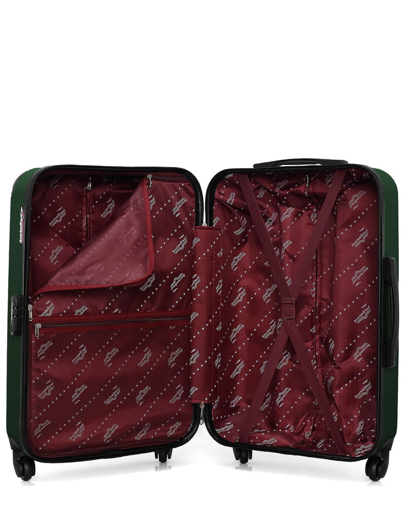 3er-Pack: Mittelgroßer Koffer, Handgepäck und Handgepäck XXS BUDAPEST